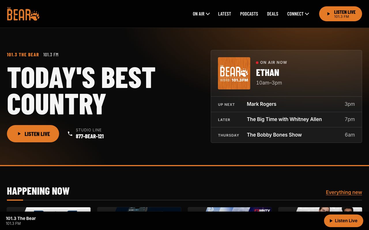 101.3 The Bear — desktop